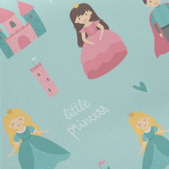 Prince And Princess Castle Midweight Cotton Poplin