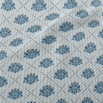 Victorian Damask Birdseye Piqué
