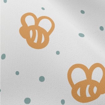 Simple Lines Of Bees Chiffon