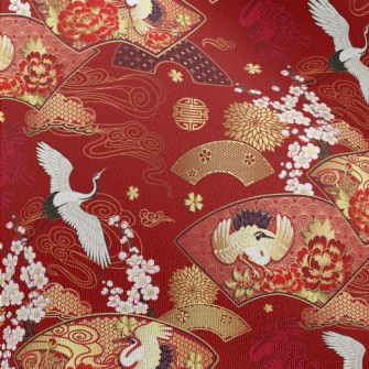 Japanese Style Bright Golden C Chiffon