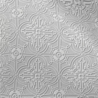 3D Paper Art Damask Chiffon