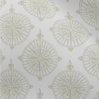 Compass On Vintage Nautical Ma Chiffon