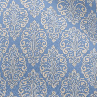 Golden Damask Chiffon
