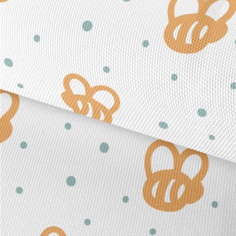 Simple Lines Of Bees Waterproof Oxford