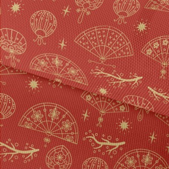 Chinese Oriental Traditional F Waterproof Oxford