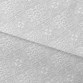 3D Paper Art Damask Waterproof Oxford