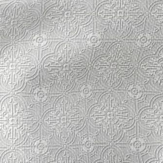 3D Paper Art Damask Waterproof Canvas