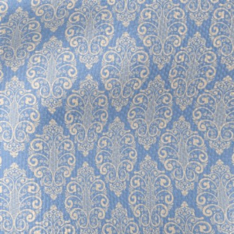 Golden Damask Waterproof Canvas
