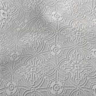 3D Paper Art Damask Athletic Mesh Flat Back