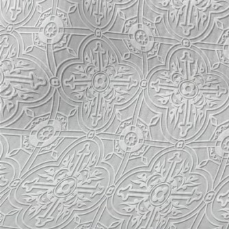 3D Paper Art Damask Terry