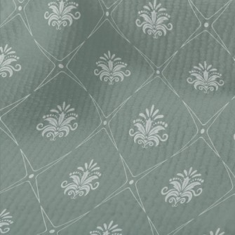 Vintage Baroque Style Grey Dam Terry