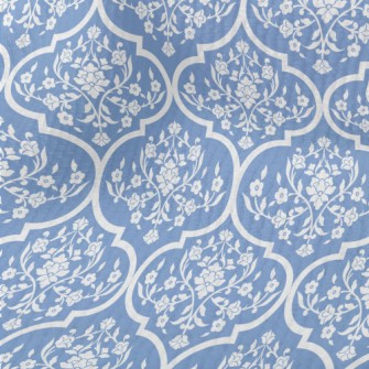 Blue And White Porcelain-like  Terry