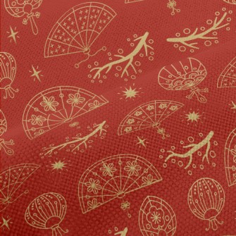 Chinese Oriental Traditional F Performance Linen