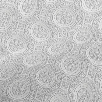 Silver-grey Three-dimensional  Performance Linen