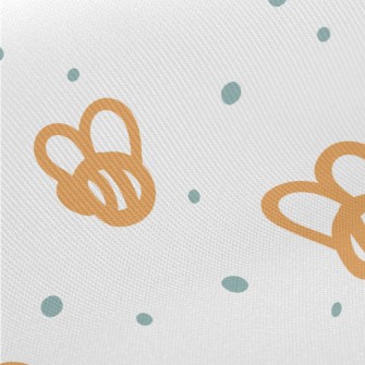 Simple Lines Of Bees Twill