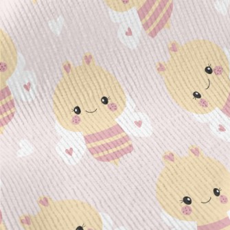 Cute Freckled Loving Bee Standard Corduroy