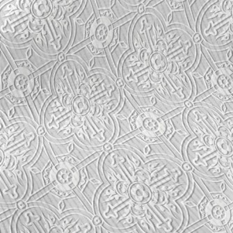 3D Paper Art Damask Standard Corduroy