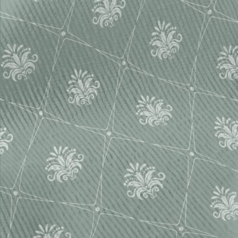 Vintage Baroque Style Grey Dam Standard Corduroy