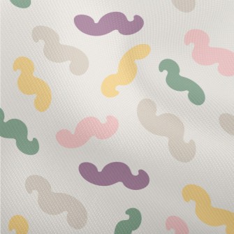 Colorful Irregular Curved Shap Dobby