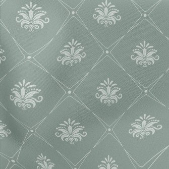 Vintage Baroque Style Grey Dam Stretch Ponte