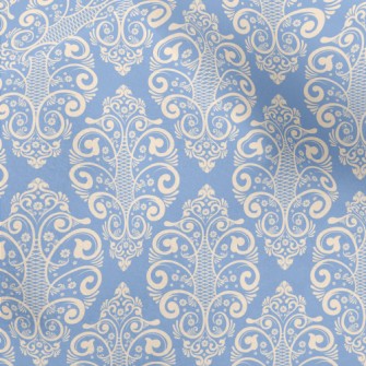 Golden Damask Micro Fleece