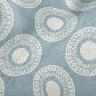 Apricot Vintage Damask Minky