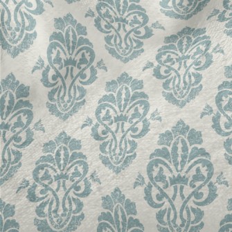 Mottled Blue Satin Minky