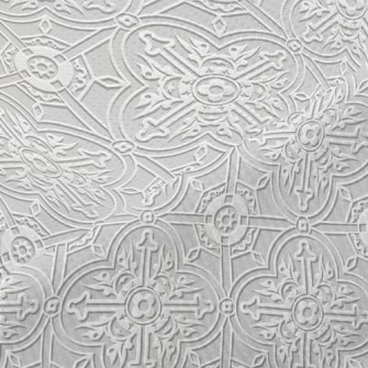 3D Paper Art Damask Piqué