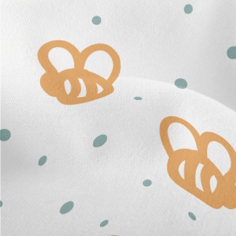 Simple Lines Of Bees Lightweight Performance Linen