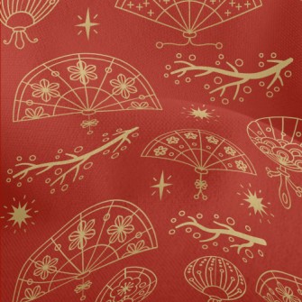 Chinese Oriental Traditional F Lightweight Performance Linen