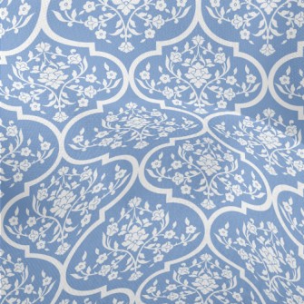 Blue And White Porcelain-like  Lightweight Performance Linen