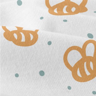 Simple Lines Of Bees Modern Jersey