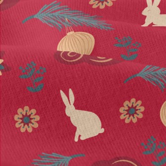 New Year&#39;s Rabbit Pattern Modern Jersey
