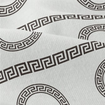 Greek Style Circular Geometric Modern Jersey