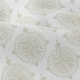 Compass On Vintage Nautical Ma Modern Jersey