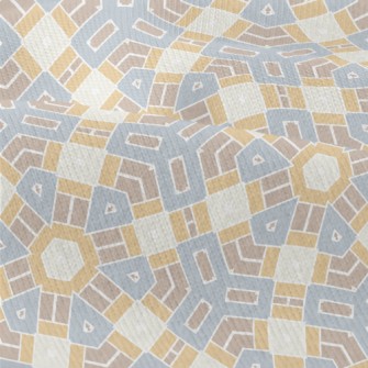 Mosaic Style Geometric Pattern Modern Jersey