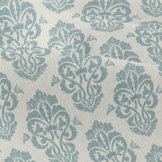 Mottled Blue Satin Modern Jersey