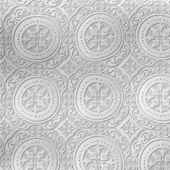Silver-grey Three-dimensional  Jersey Backed Fleece