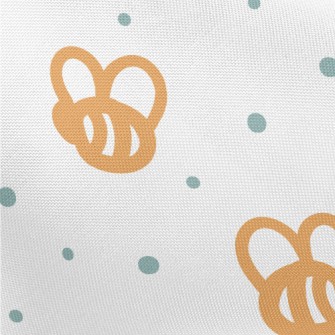 Simple Lines Of Bees Pongee