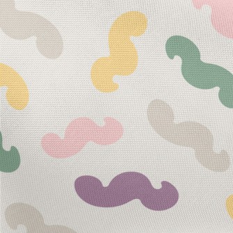Colorful Irregular Curved Shap Pongee