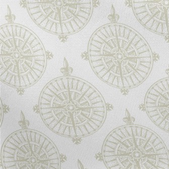 Compass On Vintage Nautical Ma Pongee