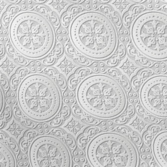 Silver-grey Three-dimensional  Pongee