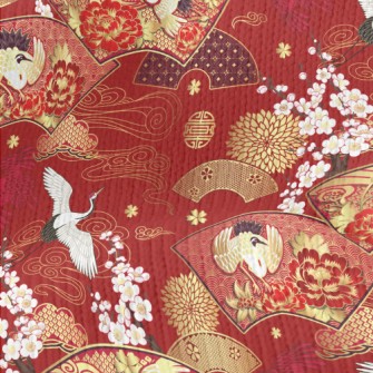 Japanese Style Bright Golden C Stretch Jersey