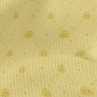 Aristocratic Baroque Damask Stretch Jersey