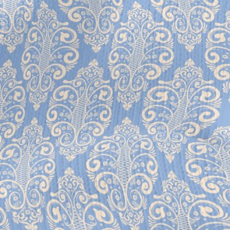 Golden Damask Stretch Jersey