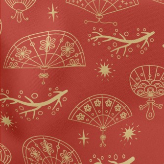 Chinese Oriental Traditional F Lightweight Cotton Poplin