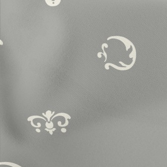 Classical European Heraldic Pa Lightweight Cotton Poplin