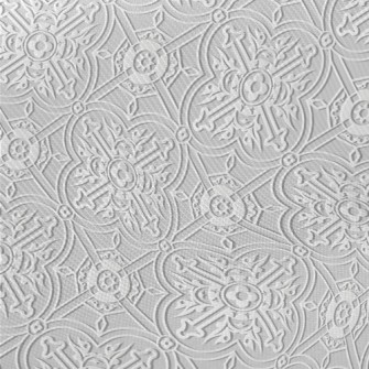 3D Paper Art Damask Midweight Cotton Poplin