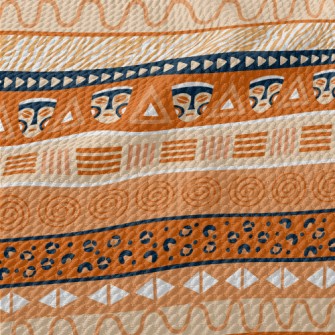 Striped Pattern Symbolizing Af Birdseye Piqué