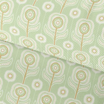 Abstract Floral Geometric Figu Waterproof Oxford
